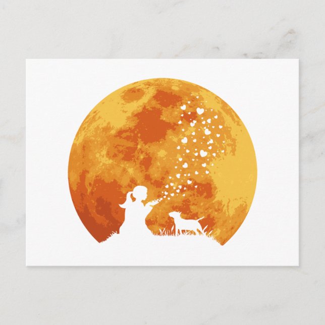 Miniature Bull Terrier Postcard (Front)