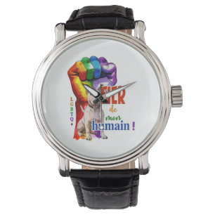 Miniature Bullterrier dog Watch
