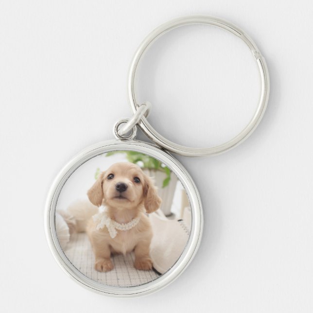 Miniature Dachshund Keychain (Front)