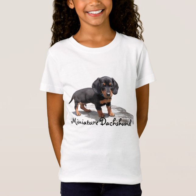 Miniature Dachshund T-Shirt (Front)