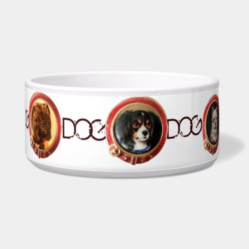 MINIATURE DOG PORTRAITS COLLECTION BOWL