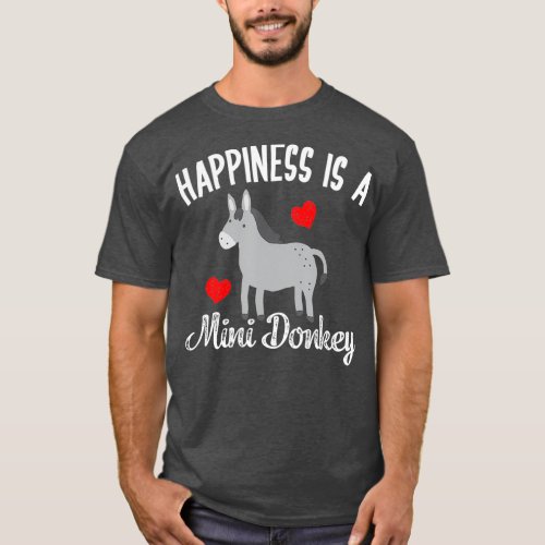 Miniature Donkey  Mini Donkey  Pet Donkey Lovers T_Shirt