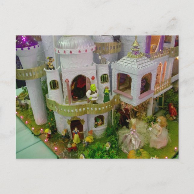 Miniature fairytale castle postcard (Front)