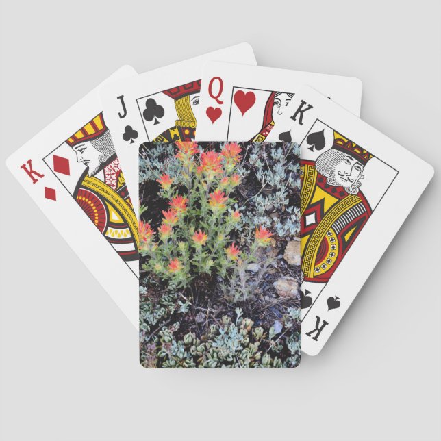 Miniature Garden at Gem Lake Poker Cards (Back)