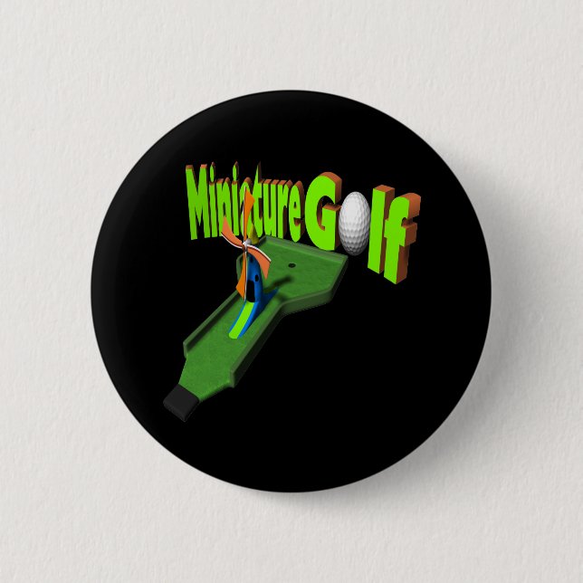 Miniature Golf Button (Front)