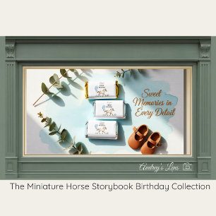 Miniature Horse Birthday Hershey's Miniatures