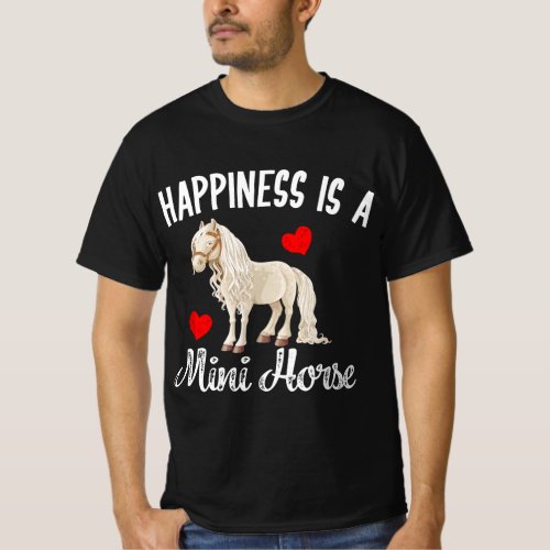Miniature Horse Gifts Mini Horse Pet Horse Lovers  T_Shirt
