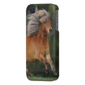 Miniature Horse Running iPhone Case (Back Left)