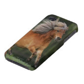 Miniature Horse Running iPhone Case (Bottom)