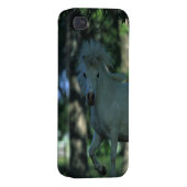 Miniature Horse Standing in the Trees iPhone Case (Back Right)