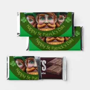 Miniature Leprechaun St Patrick's Day HCB08 Hershey Bar Favors