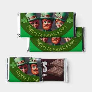 Miniature Leprechaun St Patrick's Day HCB10 Hershey Bar Favors