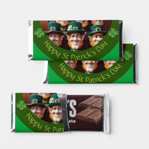 Miniature Leprechaun St Patrick's Day HCB11 Hershey Bar Favors