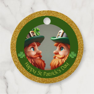Miniature Leprechaun St Patrick's Day Thanks RFT04 Favor Tags
