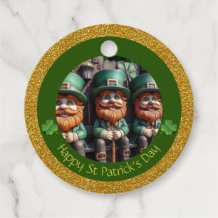 Miniature Leprechaun St Patrick's Day Thanks RFT10 Favor Tags