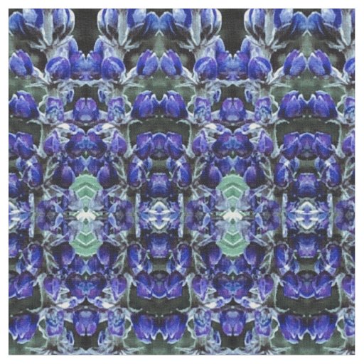 Miniature Lupine Fabric