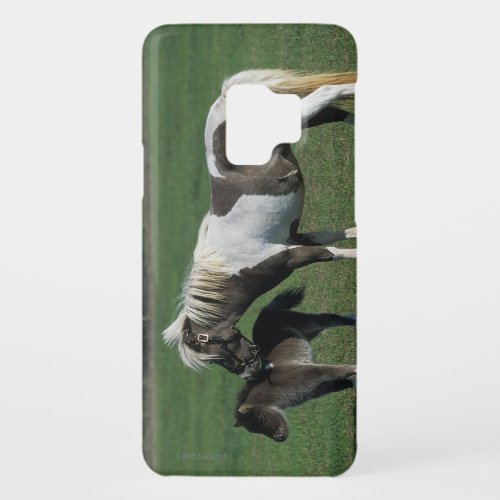 Miniature Mare  Foal Standing Case_Mate Samsung Galaxy S9 Case