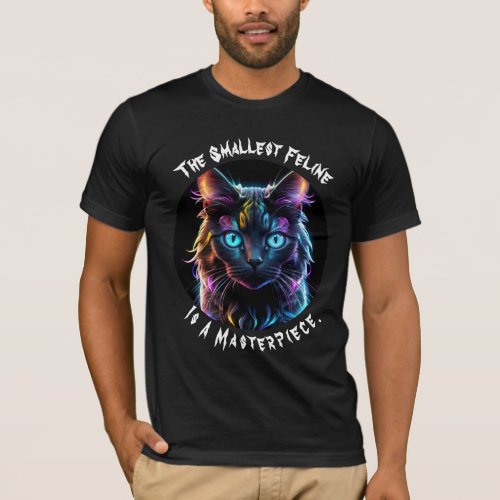 Miniature Masterpieces The Beauty of Small Felines T_Shirt