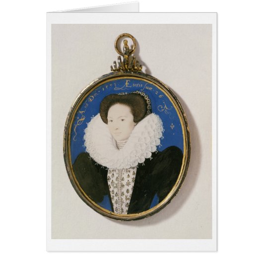 Miniature of Arabella Stuart, Duchess of Lennox, 1 (Front)