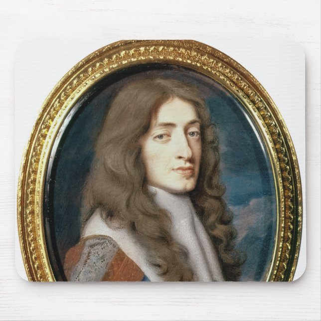 Miniature of James II as the Duke of York, 1661 Mouse Pad (Front)
