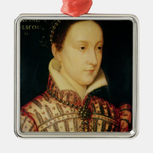 Miniature of Mary Queen of Scots, c.1560 Metal Ornament