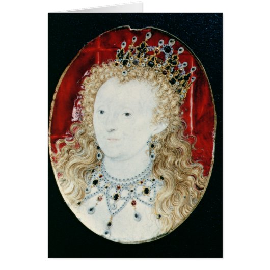 Miniature of Queen Elizabeth I Cards (Front)