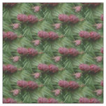Miniature Pine Cones Nature Pattern Fabric