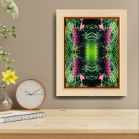 Miniature Pinecones Close Up Abstract Framed