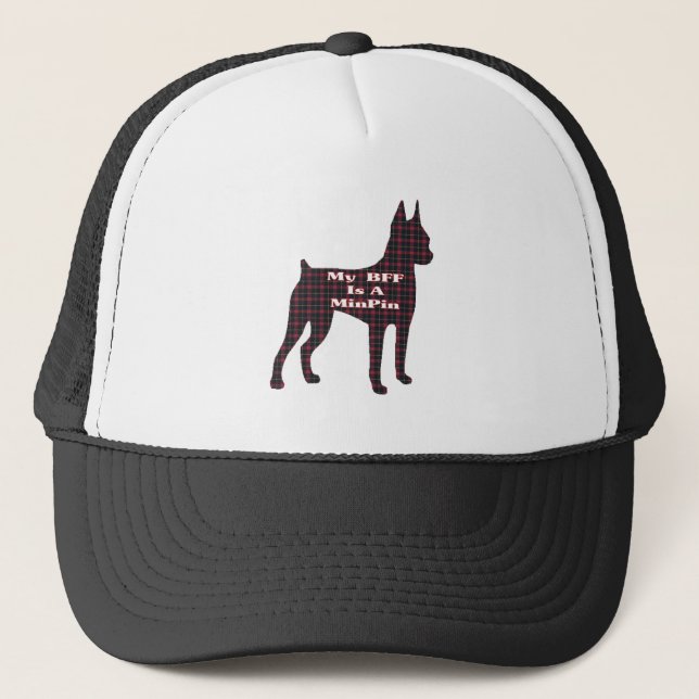 Miniature Pinscher BFF Hat (Front)