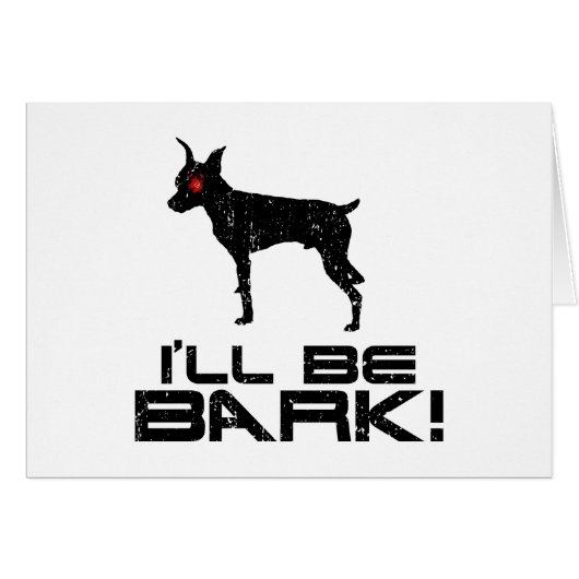 Miniature Pinscher Cards (Front Horizontal)