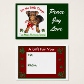 Miniature Pinscher Christmas Gifts (Front & Back)