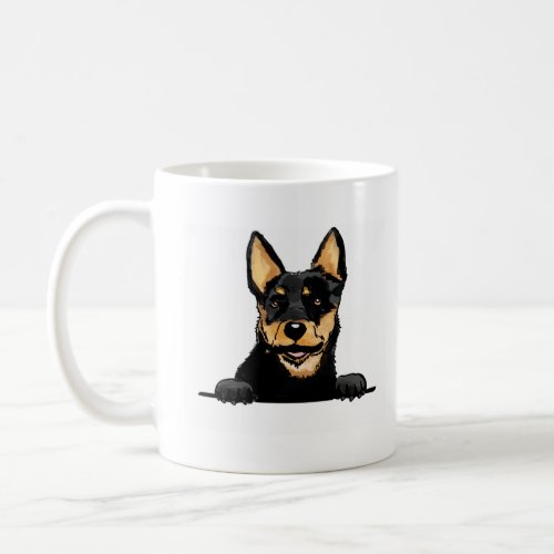Miniature pinscher_  coffee mug