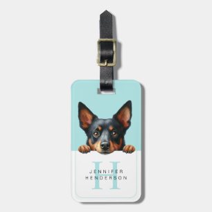 Miniature Pinscher Dog Luggage Tags