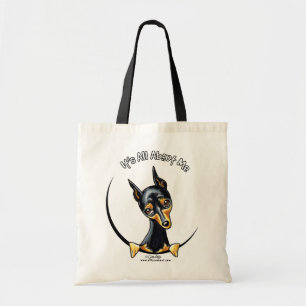 Miniature Pinscher IAAM Tote Bag