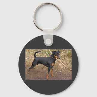 Miniature_pinscher Keychain