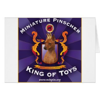 Miniature Pinscher: King of Toys Cards