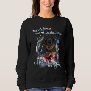 Miniature Pinscher Mama Dog Mom Happy Mother's Day Sweatshirt