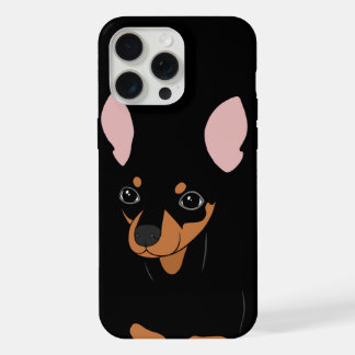 Miniature Pinscher Min Pin Apple iPhone 15 Pro Max Case