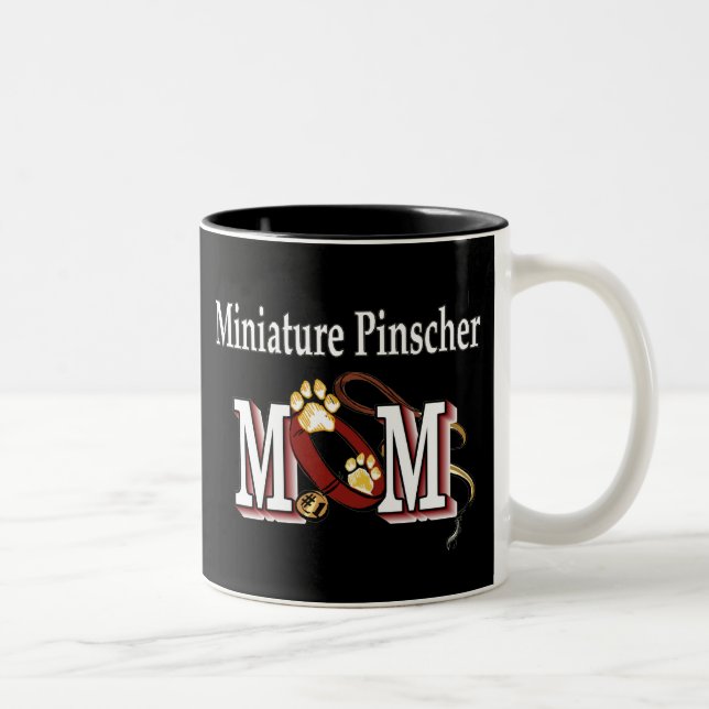 Miniature Pinscher Mom Mug (Right)