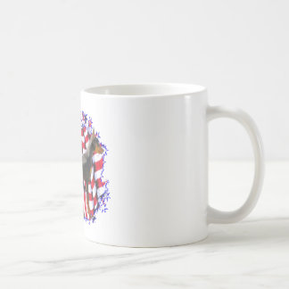 Miniature Pinscher Patriot Coffee Mug