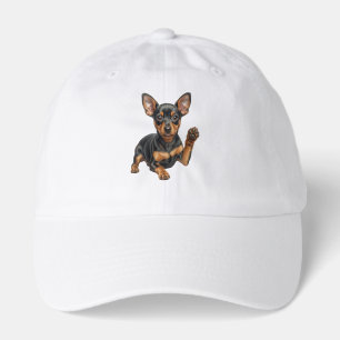 Miniature Pinscher Puppy Min Pin Dog Dad Mom Hat