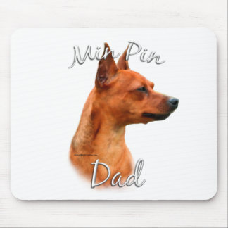 Miniature Pinscher (rust) Dad 2 Mouse Pad