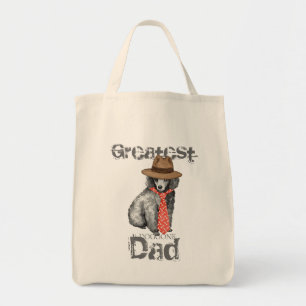 Miniature Poodle Dad Tote Bag