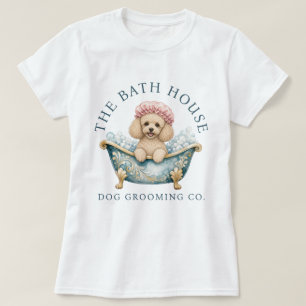 Miniature Poodle Dog Groomer T-Shirt