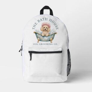 Miniature Poodle Dog Grooming Kit Backpack