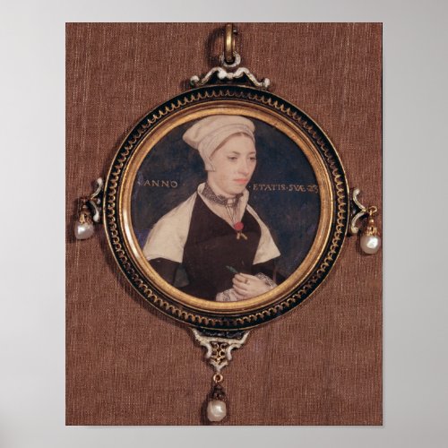 Miniature portrait of Jane Small Poster