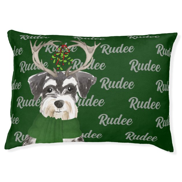 Schnauzer pillow outlet pet bed