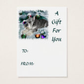 Miniature Schnauzer Christmas Gifts (Back)