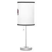 Miniature Schnauzer Christmas Table Lamp (Right)