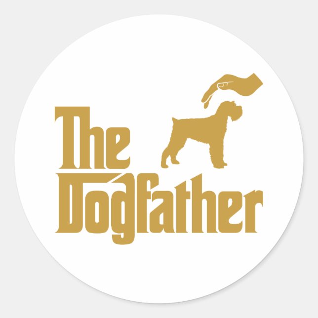 Miniature Schnauzer Classic Round Sticker (Front)